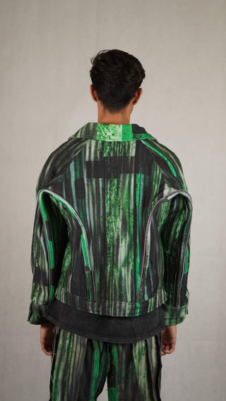 Viper Print Tube Jacket - Rastah