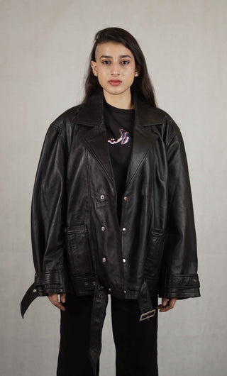 Printed Napa Leather jacket - Rastah