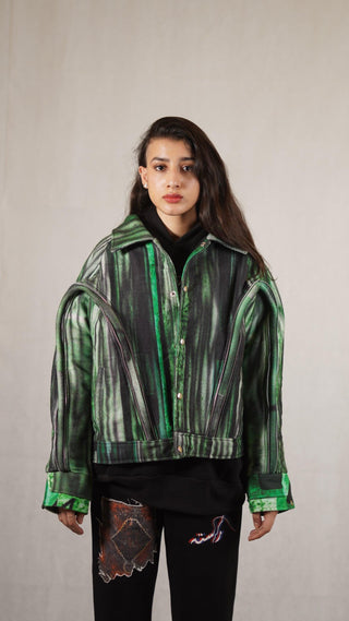 Viper Print Tube Jacket - Rastah