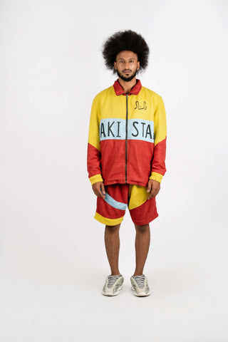 PAKISTAN HAND PAINTED TWILL JACEKT - Rastah