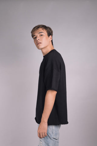 Minimalist Black T-Shirt - Rastah