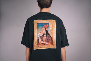 Heavy Weight Sea Green Pop-Art T-shirt - Rastah
