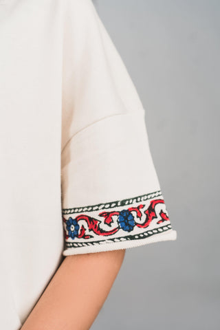 Blockprint Peacock T-Shirt - Rastah