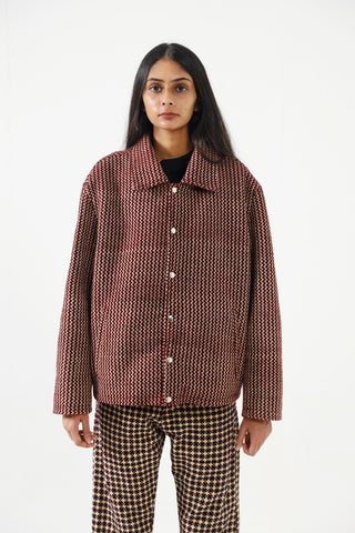 HANDWOVEN VELVET JACKET - Rastah