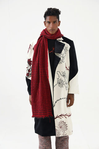 HANDWOVEN VELVET SCARF - Rastah