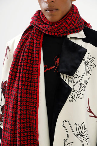 HANDWOVEN VELVET SCARF - Rastah