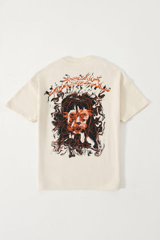 "DESTINY" BEIGE T SHIRT - Rastah