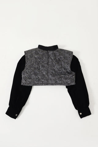 QUILTED SATIN TOP - Rastah