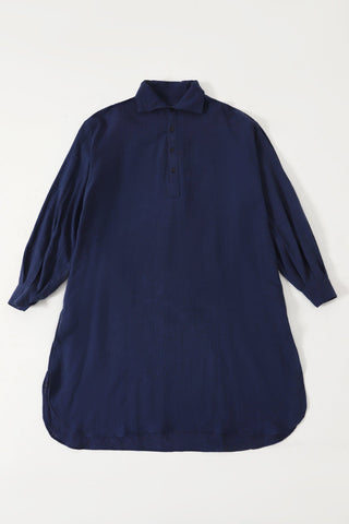 HANDWOVEN NAVY BLUE KAMEEZ (LONG SHIRT) - Rastah