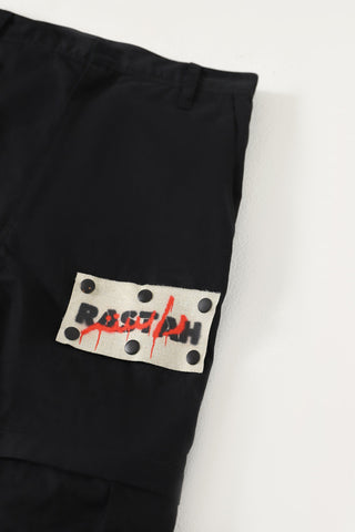 Patchwork cargo pants