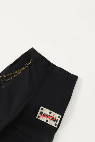 Patchwork cargo pants