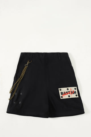Patchwork cargo pants