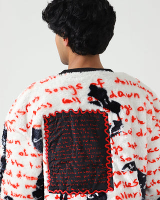 "Songs of delirium" sublimated sweatshirt