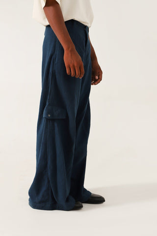 HANDWOVEN FLARED PANTS - Rastah