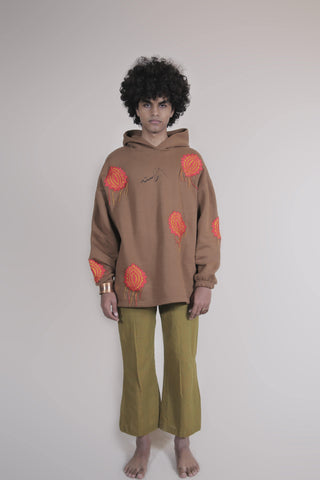 Bleeding Roses Hoodie - Rastah
