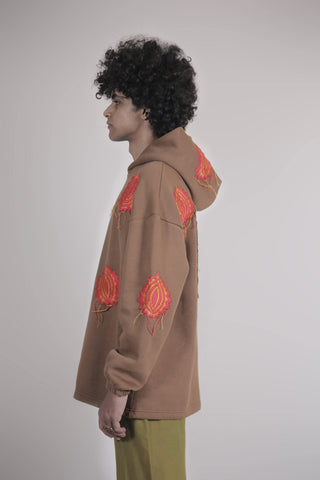 Bleeding Roses Hoodie - Rastah