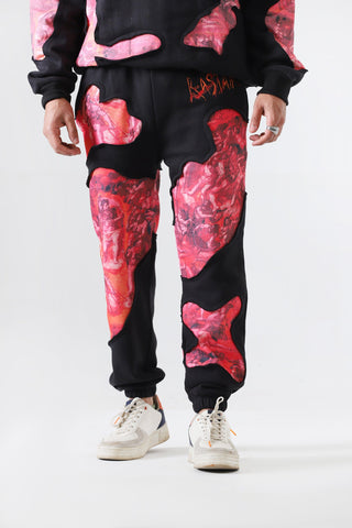 "A scene from the abyss" sweatpants