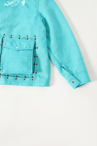 "WATERBODY" HANDWOVEN FLOATER JACKET - Rastah