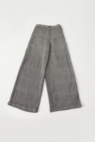GREY HANDWOVEN SHALWAR - Rastah