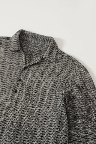 GREY HANDWOVEN KAMEEZ (LONG SHIRT) - Rastah
