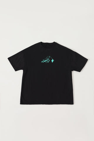 KOI KHABAR NAI - BLACK T-SHIRT - Rastah