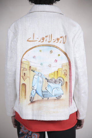 Lahori Raw Silk Jacket - Rastah