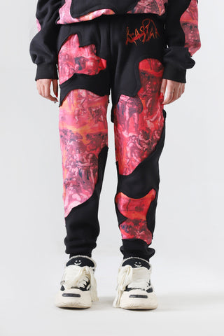 "A scene from the abyss" sweatpants