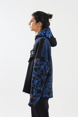 SURVEILLANCE BLOCK PRINT HOODIE - Rastah