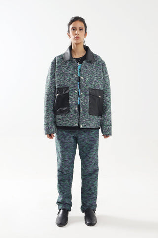 HANDWOVEN TEXTURED TROUSERS - Rastah
