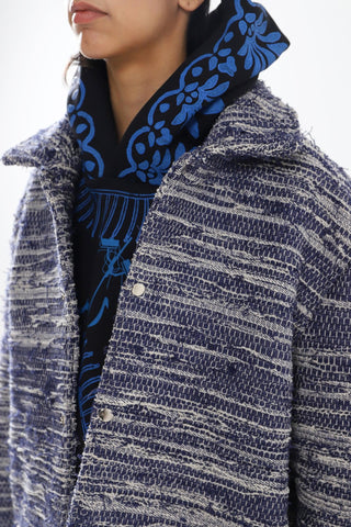 RECYCLED DENIM JACKET - Rastah