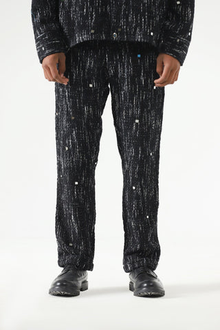 Handwoven mirror trousers