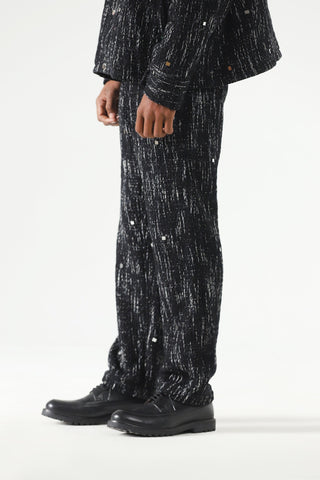 Handwoven mirror trousers