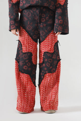 Co-Ord handwoven flared trousers