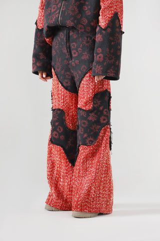 Co-Ord handwoven flared trousers