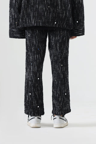 Handwoven mirror trousers