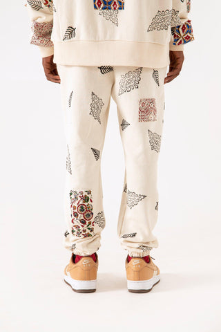 PATCHWORK SWEATPANTS - Rastah