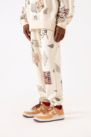 PATCHWORK SWEATPANTS - Rastah