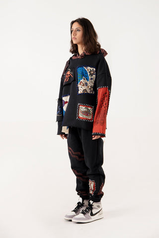 MUTATION BLOCKPRINT HOODIE - Rastah