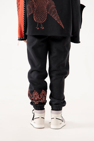 MUTATION HOODIE BLOCKPRINT SWEATPANTS - Rastah