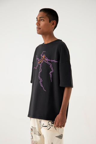 ECHOS OF THE PAST BLACK T-SHIRT - Rastah