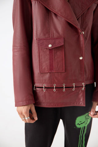 BROWN SHEEP NAPA LEATHER JACKET - Rastah