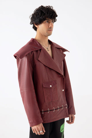 BROWN SHEEP NAPA LEATHER JACKET - Rastah