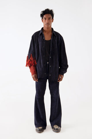 BLUE SUEDE SHIRT - Rastah