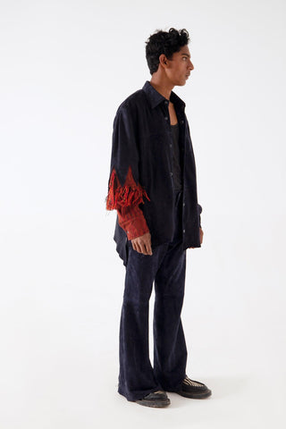BLUE SUEDE SHIRT - Rastah