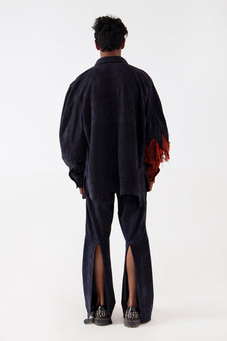 BLUE SUEDE PANTS - Rastah