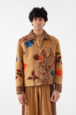 "LAHORE WITH LOVE" EMBROIDERED JACKET - Rastah