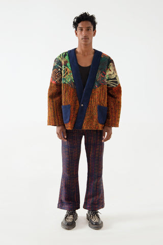“GENESIS” FLARED KIMONO TROUSERS - Rastah