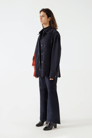 BLUE SUEDE PANTS - Rastah