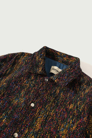 ABSTRACT BLOCK PRINT COACH JACKET - Rastah