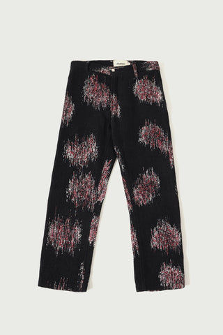 FLORAL WARP PRINT PANTS - Rastah